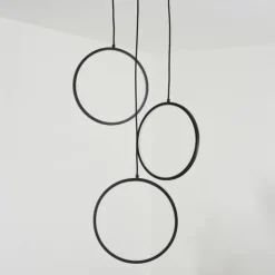 hofstein Éclairage Led|Suspension Nevogilde LED Noir, 1 lumière