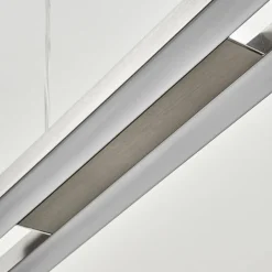Suspension Tamizat LED Nickel mat, 2 lumières, Changeur de couleurs