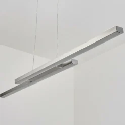 Suspension Tamizat LED Nickel mat, 2 lumières, Changeur de couleurs