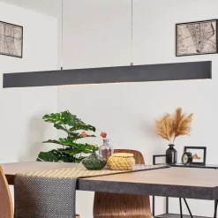 Suspension Aduard LED Anthracite, 2 lumières