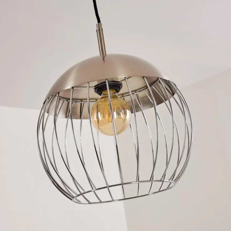 hofstein Suspensions|Suspension Agiez Nickel mat, 1 lumière