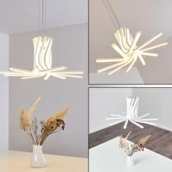 hofstein Suspensions|Suspension Bangor LED Blanc, 1 lumière