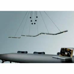 Luminaires Basis Leuchten Éclairage Led|Suspension Basis-Leuchten GENUA LED Aluminium, 6 lumières