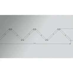 Luminaires Basis Leuchten Suspensions|Suspension Basis-Leuchten GENUA LED Aluminium, 6 lumières