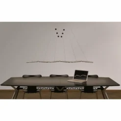 Luminaires Basis Leuchten Éclairage Led|Suspension Basis-Leuchten GENUA LED Aluminium, 6 lumières
