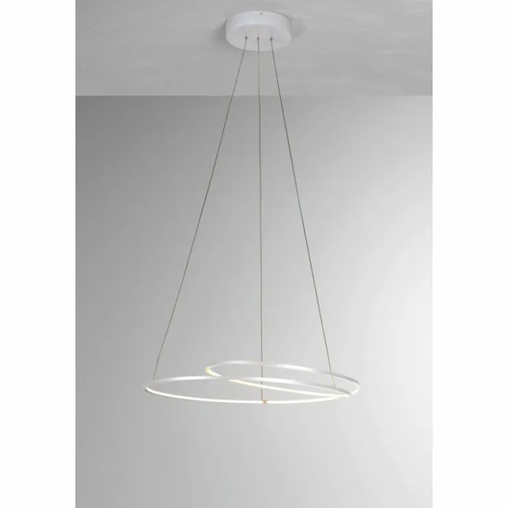 Luminaires Bopp Suspensions|Suspension BOPP AT LED Blanc, 1 lumière