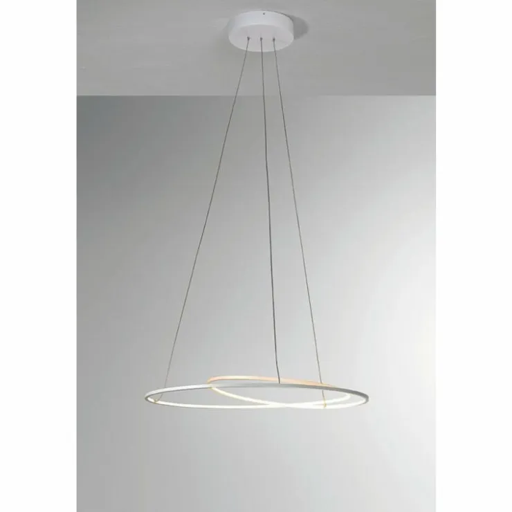Luminaires Bopp Éclairage Led|Suspension BOPP AT LED Blanc, 1 lumière