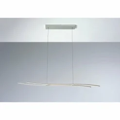 Luminaires Bopp Suspensions|Suspension Bopp Flow LED Aluminium, 1 lumière