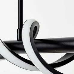 Luminaires Brilliant Éclairage Led|Suspension Brilliant Amalie LED Noir, 1 lumière