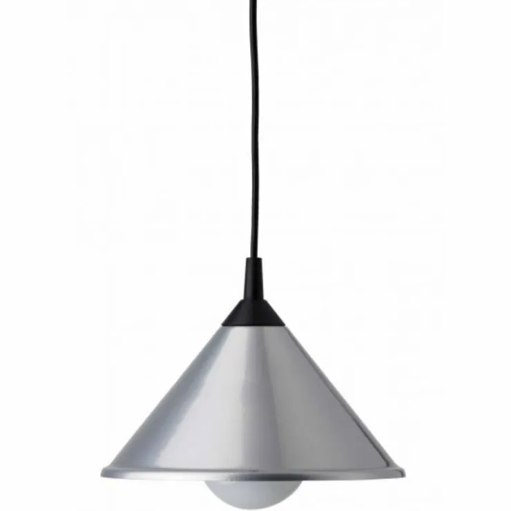 Luminaires Brilliant Suspensions|Suspension Brilliant Bistro Titane, 1 lumière