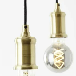 Luminaires Brilliant Suspensions|Suspension Brilliant Darcia Noir, 8 lumières