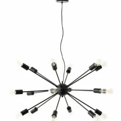 Luminaires Brilliant Suspensions|Suspension Brilliant Dree Noir, 18 lumières