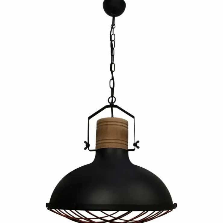 Luminaires Brilliant Suspensions|Suspension Brilliant Emma Noir, 1 lumière