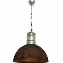 Luminaires Brilliant Suspensions|Suspension Brilliant Frieda Argenté, 1 lumière