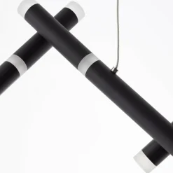 Luminaires Brilliant Éclairage Led|Suspension Brilliant Lagano LED Noir, 1 lumière