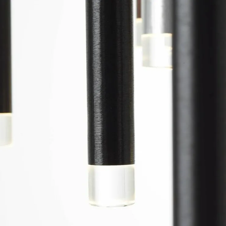 Luminaires Brilliant Éclairage Led|Suspension Brilliant Living Cembalo LED Brun, 16 lumières
