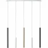 Luminaires Brilliant Éclairage Led|Suspension Brilliant Living Cembalo LED Aluminium, 5 lumières