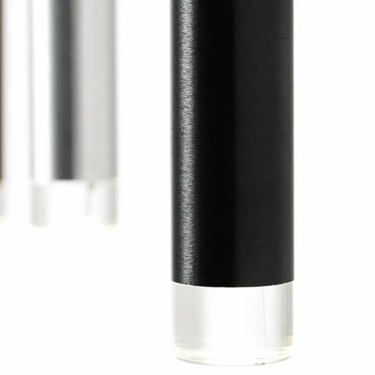 Luminaires Brilliant Éclairage Led|Suspension Brilliant Living Cembalo LED Brun, 8 lumières