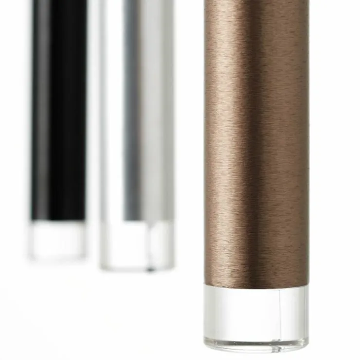 Luminaires Brilliant Éclairage Led|Suspension Brilliant Living Cembalo LED Brun, 14 lumières