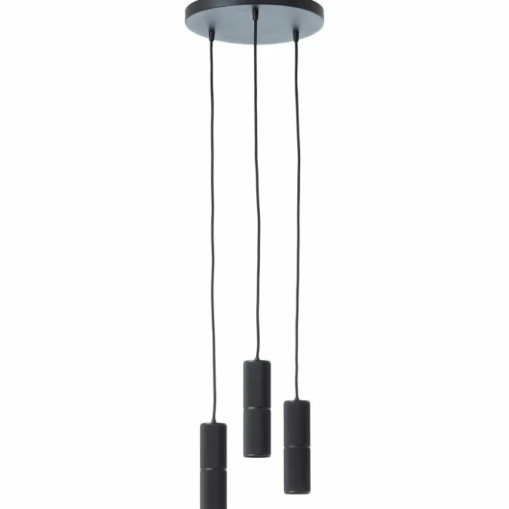Luminaires Brilliant Éclairage Led|Suspension Brilliant Marty LED Noir, 3 lumières