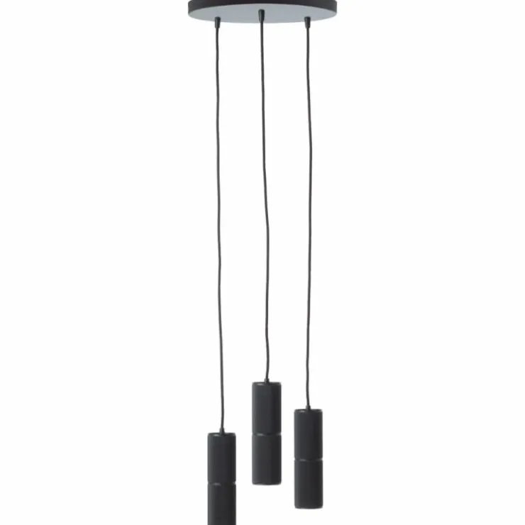 Luminaires Brilliant Éclairage Led|Suspension Brilliant Marty LED Noir, 3 lumières