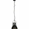 Luminaires Brilliant Suspensions|Suspension Brilliant Salford Chrome, Noir, 1 lumière