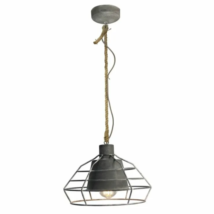 Luminaires Brilliant Suspensions|Suspension Brilliant Walter Gris, 1 lumière