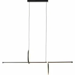 Luminaires Brilliant Suspensions|Suspension Brilliant Zeus LED Noir, 1 lumière, Télécommandes