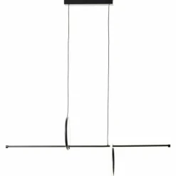 Luminaires Brilliant Suspensions|Suspension Brilliant Zeus LED Noir, 1 lumière, Télécommandes