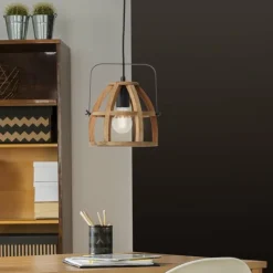 Luminaires Brilliant Suspensions|Suspension Brilliant-Leuchten Calley Noir, 1 lumière