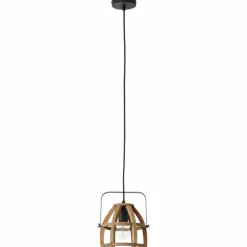 Luminaires Brilliant Suspensions|Suspension Brilliant-Leuchten Calley Noir, 1 lumière