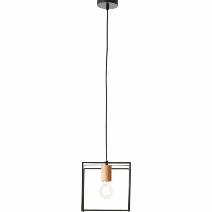 Luminaires Brilliant Suspensions|Suspension Brilliant-Leuchten Arica Noir, 1 lumière