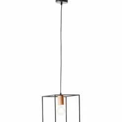 Luminaires Brilliant Suspensions|Suspension Brilliant-Leuchten Arica Noir, 1 lumière