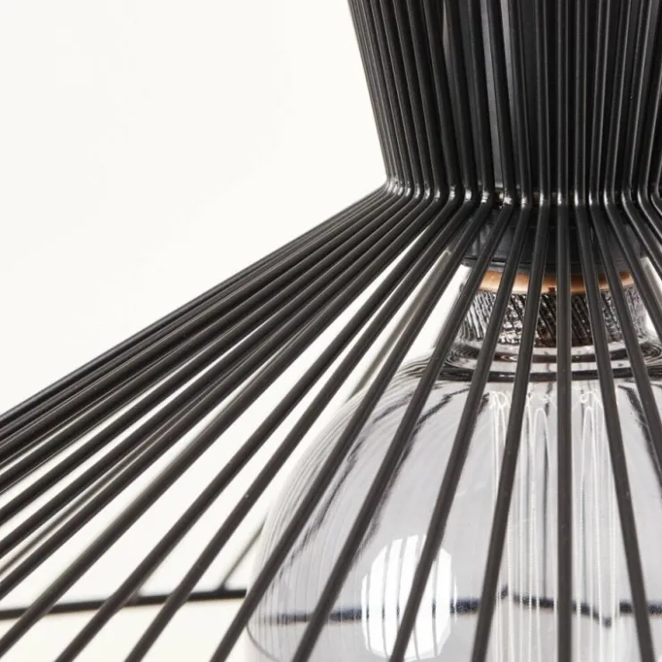 Luminaires Brilliant Suspensions|Suspension Brilliant-Leuchten Elmont Noir, 1 lumière