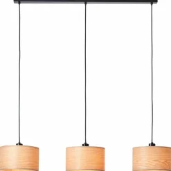 Luminaires Brilliant Suspensions|Suspension Brilliant-Leuchten Romm Noir, 3 lumières