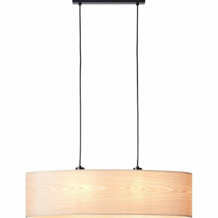 Luminaires Brilliant Suspensions|Suspension Brilliant-Leuchten Romm Noir, 2 lumières
