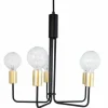 By Rydéns Suspensions|Suspension By Rydens Fondi Noir, 5 lumières