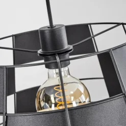 hofstein Suspensions|Suspension Daynard Noir, 1 lumière