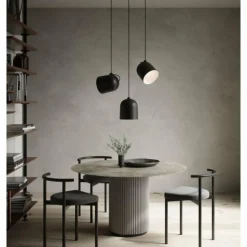 Design For The People by Nordlux Suspensions|Suspension ANGLE Noir, 1 lumière