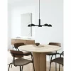 Design For The People by Nordlux Suspensions|Suspension NOMI Noir, 5 lumières