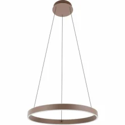 Luminaires Eglo Éclairage Led|Suspension EGLO ALCAZABA LED Brun, 2 lumières