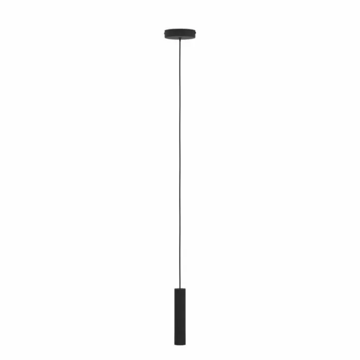 Luminaires Eglo Éclairage Led|Suspension Eglo ALMUDAINA LED Noir, 1 lumière