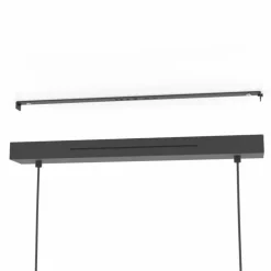Suspension Eglo ANDREAS-Z LED Noir, 2 lumières, Changeur de couleurs