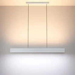 Suspension Eglo ANDREAS-Z LED Gris, 2 lumières, Changeur de couleurs