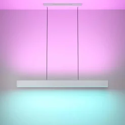 Suspension Eglo ANDREAS-Z LED Gris, 2 lumières, Changeur de couleurs