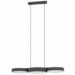 Suspension Eglo BARBANO-Z LED Noir, 3 lumières