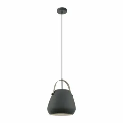 Luminaires Eglo Suspensions|Suspension EGLO BEDNALL Gris, 1 lumière