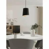 Luminaires Eglo Suspensions|Suspension Eglo BOLIVIA Noir, 1 lumière