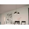Luminaires Eglo Suspensions|Suspension Eglo CAGUANES Noir, Blanc, 3 lumières