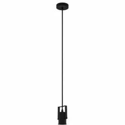 Luminaires Eglo Suspensions|Suspension Eglo CALARI Noir, 1 lumière